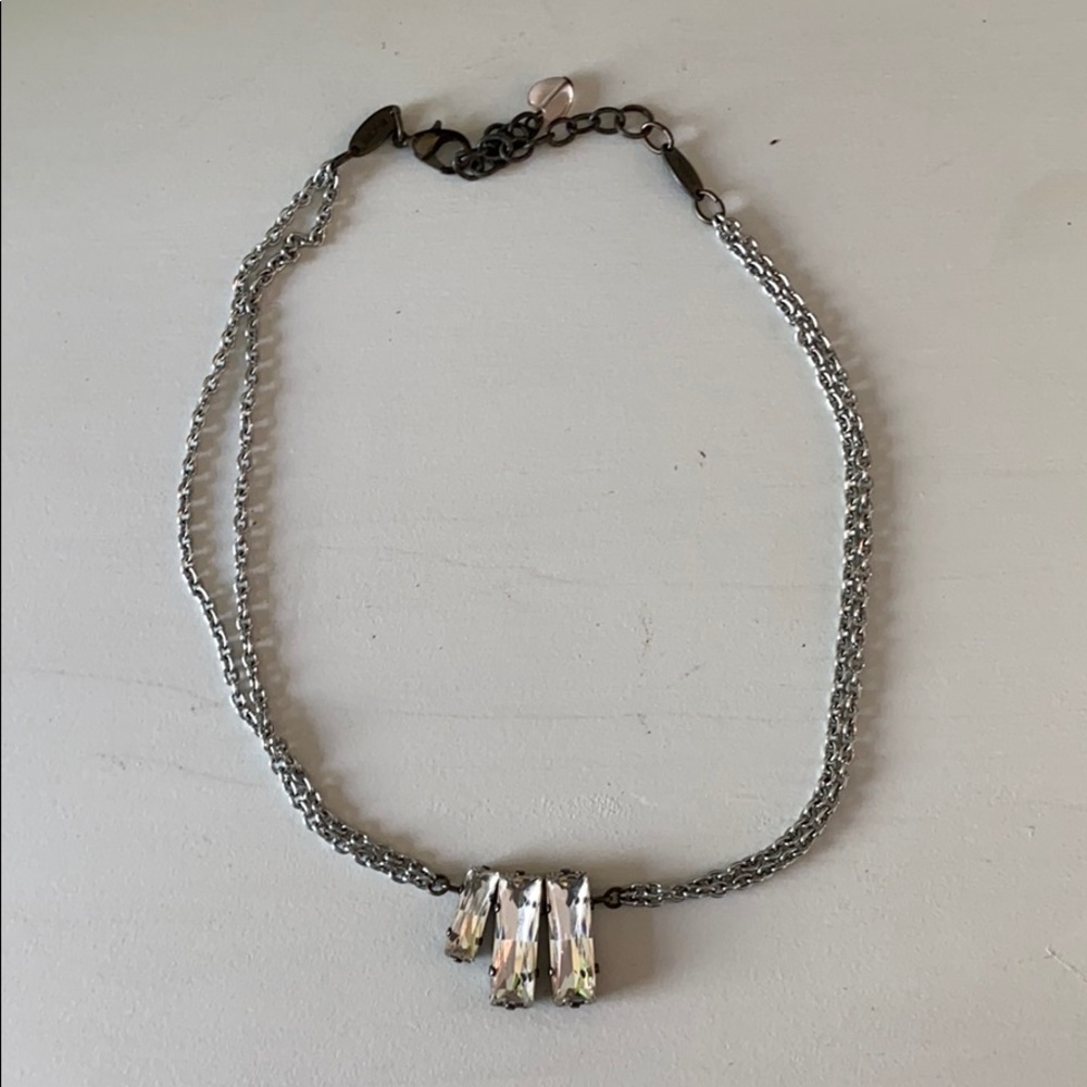 Sabika 3 crystal necklace